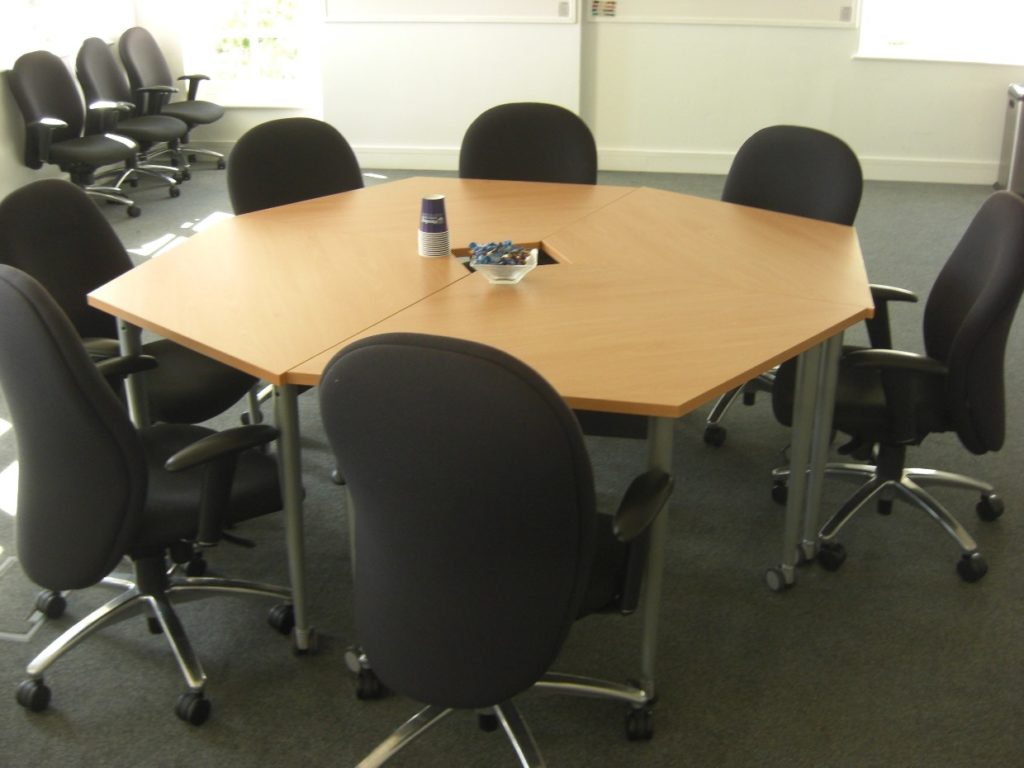 Large Segmented Conference Table 1