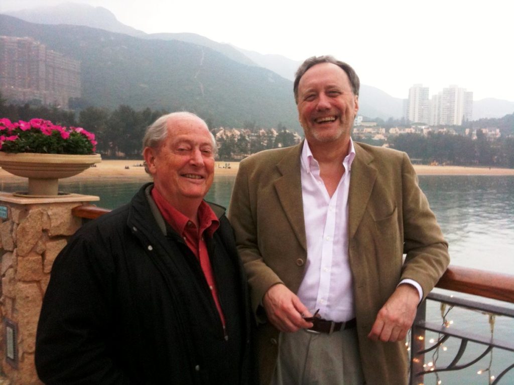 Alan Stewart and David Gurteen in Hong Kong 2011