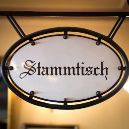 <span class="entry-title-primary">Stammtisch Tables</span> <span class="entry-subtitle">Tables in pubs or restaurants reserved for regulars</span>