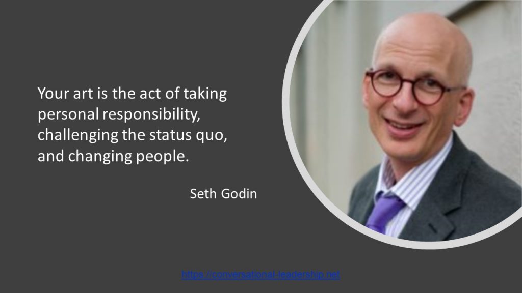 Taking personal responsibility | Seth Godin