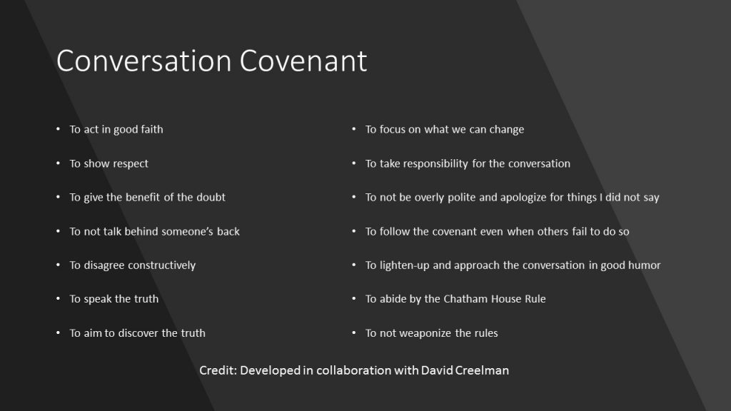 Conversation Covenant